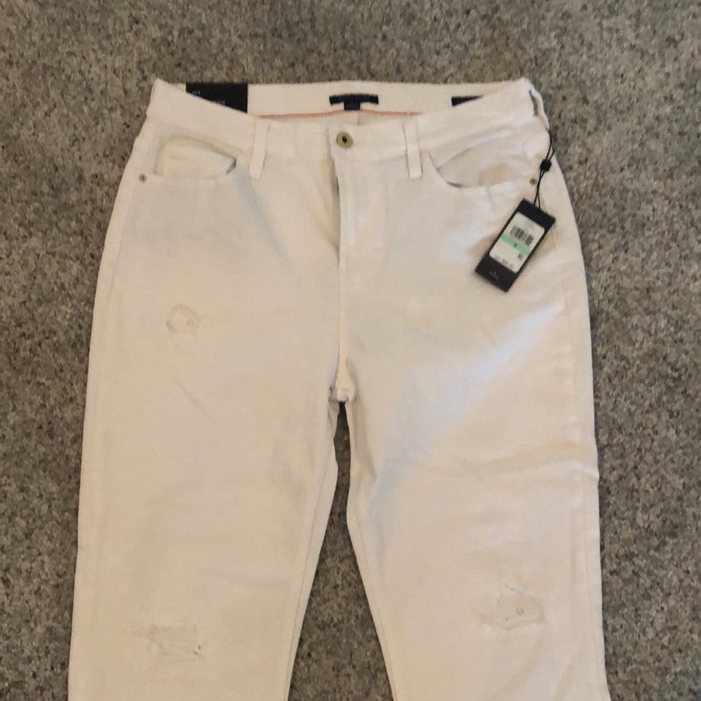 Tommy Hilfiger goshen boyfriend white jeans